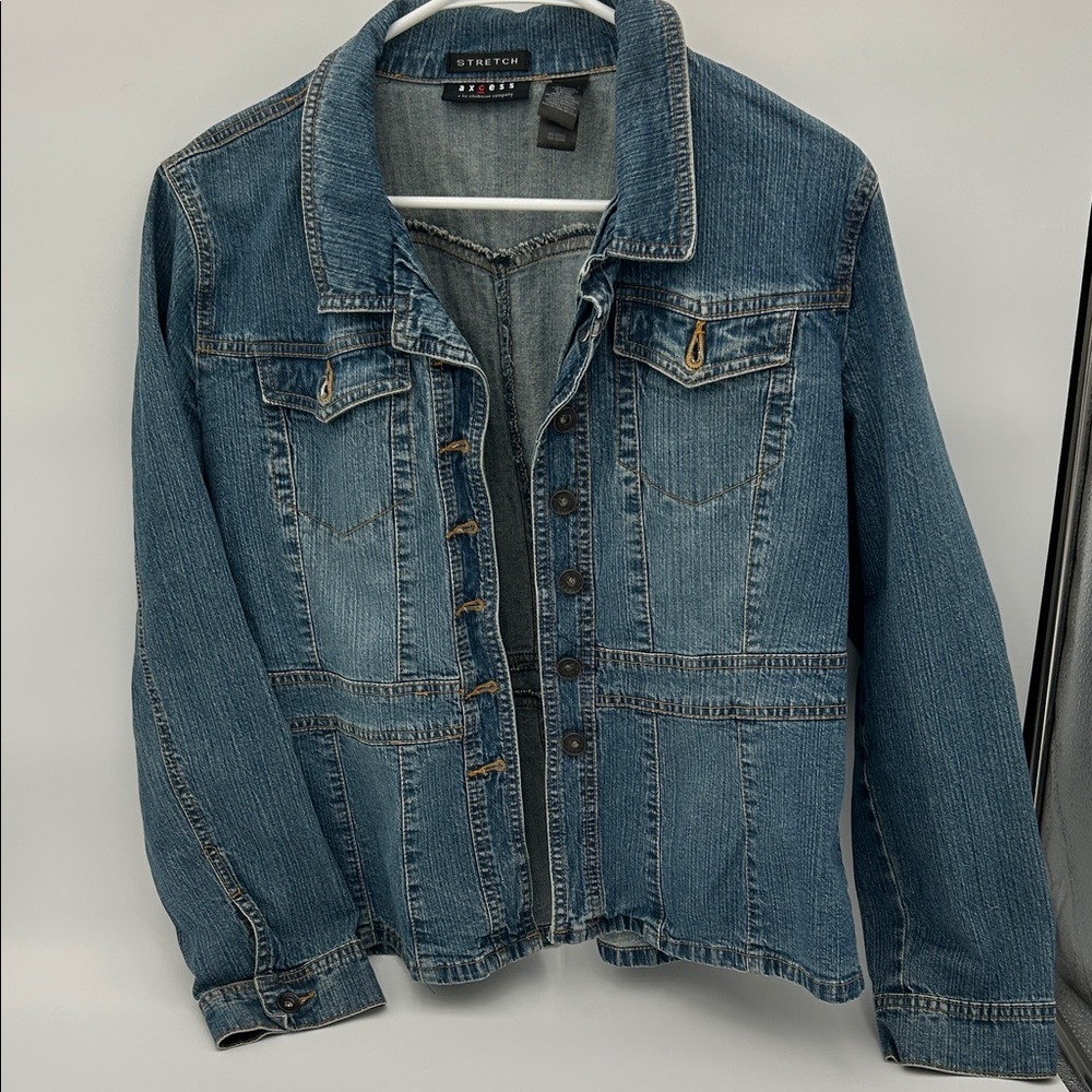 Liz Claiborne Stretch Denim Jacket